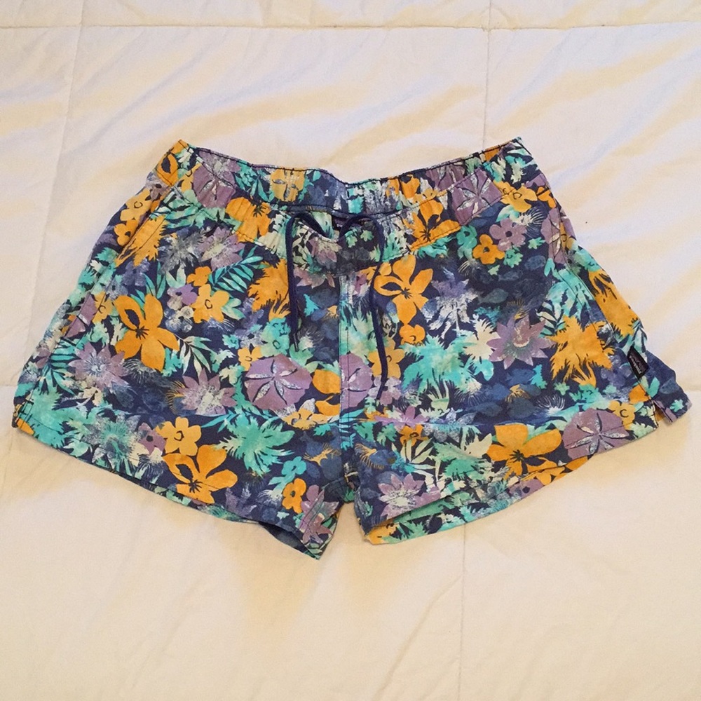 Patagonia floral baggies